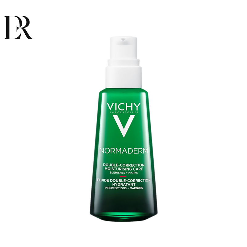 کرم مرطوب‌کننده و درمانی دابل کورکشن ویشی کنترل جوش و چربی پوست