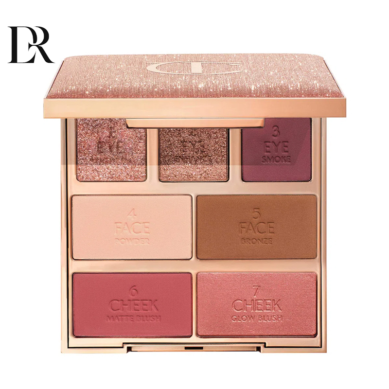 پالت سایه چشم لوکس شارلوت تیلبری با رنگ های ماندگار برای آرایش چشم حرفه‌ای